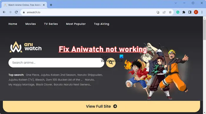 What Happened To Aniwatch.To