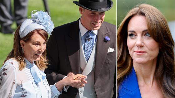 Prince William Attends Royal Ascot With Kate Middletons Parents Amid Wifes Cancer Treatments