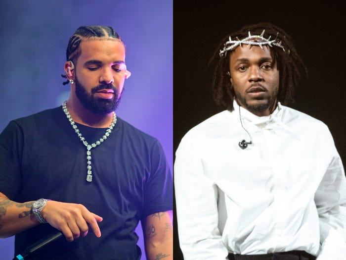 Kendrick Lamar Repeatedly Plays Drake Diss at LA Concert