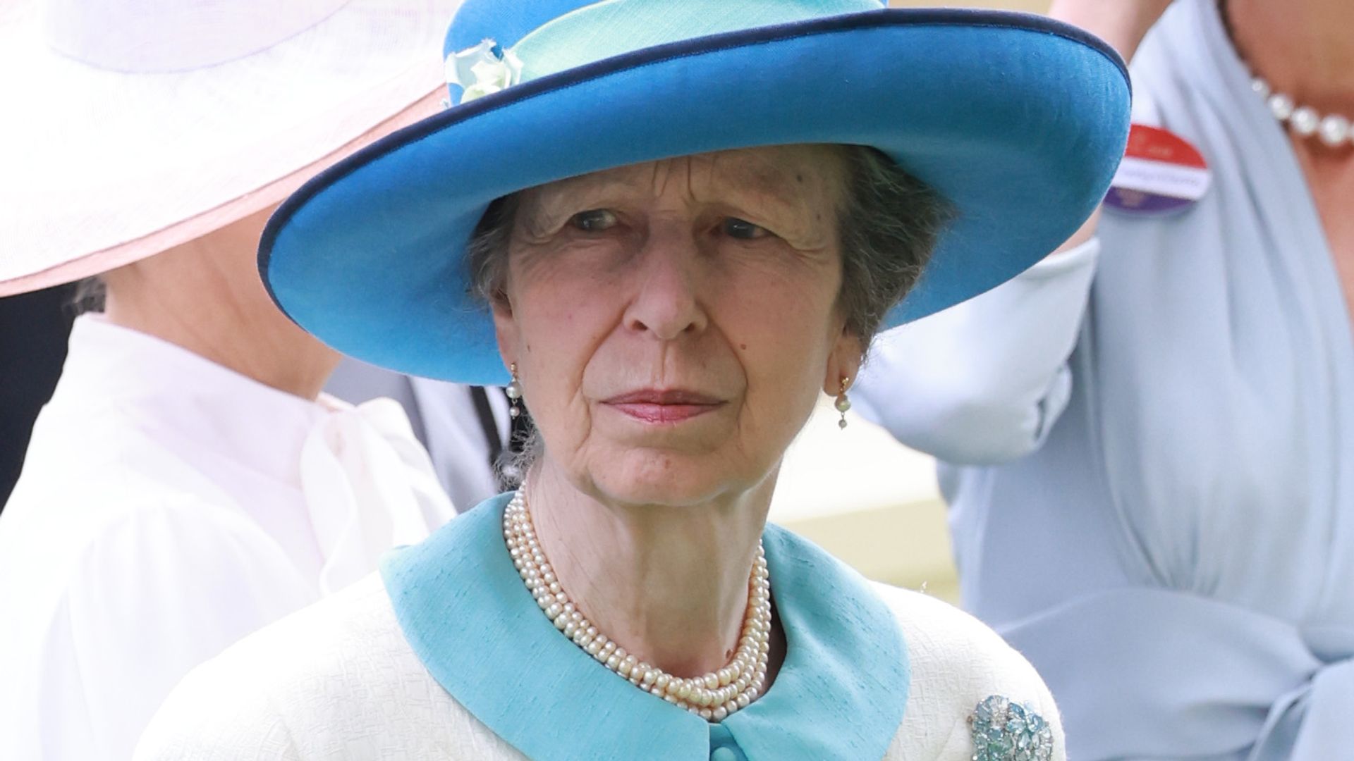 Princess Anne Dazzles in Ruffled Floral Dress Borrowed from Princess Kate