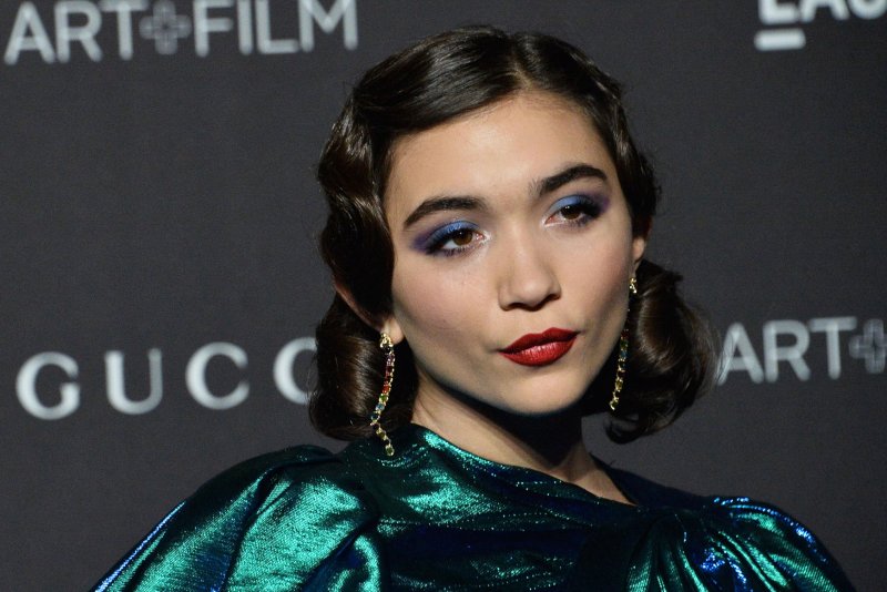 Rowan Blanchard attends the LACMA Art+Film gala honoring fine art photographer Catherine Opie and director Guillermo del Toro at the Los Angeles County Museum of Art in Los Angeles in 2018. File Photo by Jim Ruymen/UPI