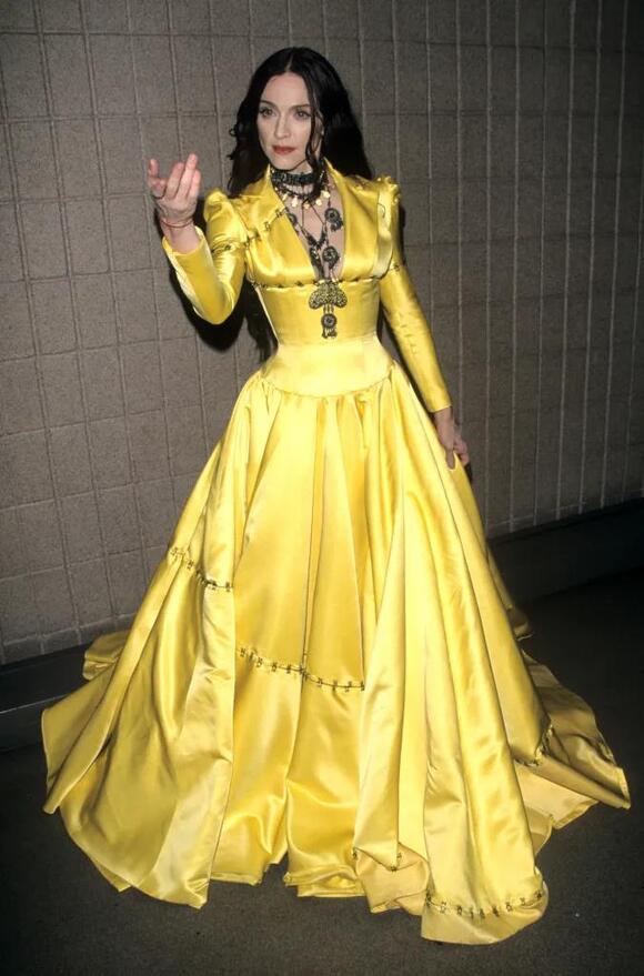 Madonna at the VH1 Fashion Awards in 1998