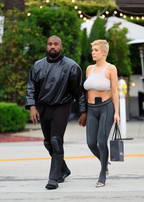 Kanye and Bianca