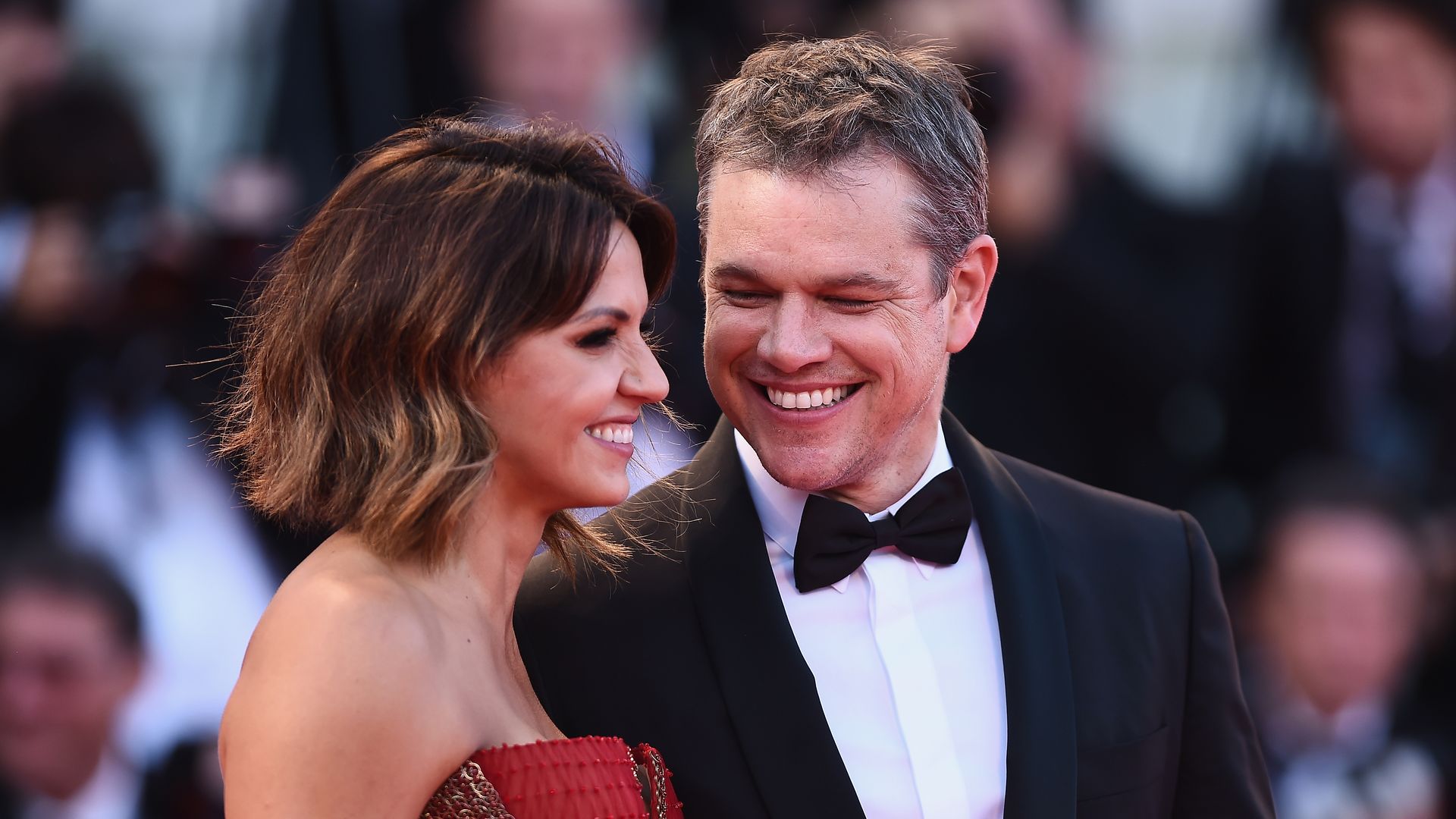 Matt Damon and wife Luciana display love on romantic holiday