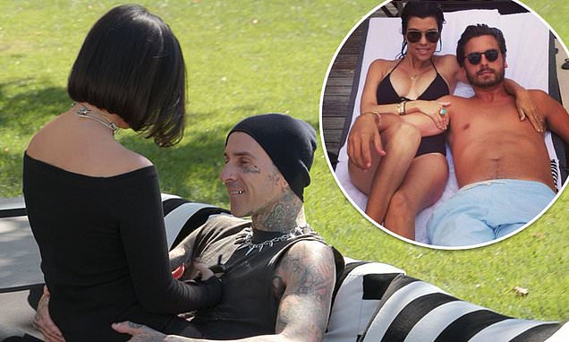 Kourtney Kardashian Flaunts PDA With Travis Barker at His 5K Race