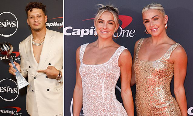 Olivia Dunne Takes Brittany Mahomes' 2024 ESPYs Spotlight in Gold Dress