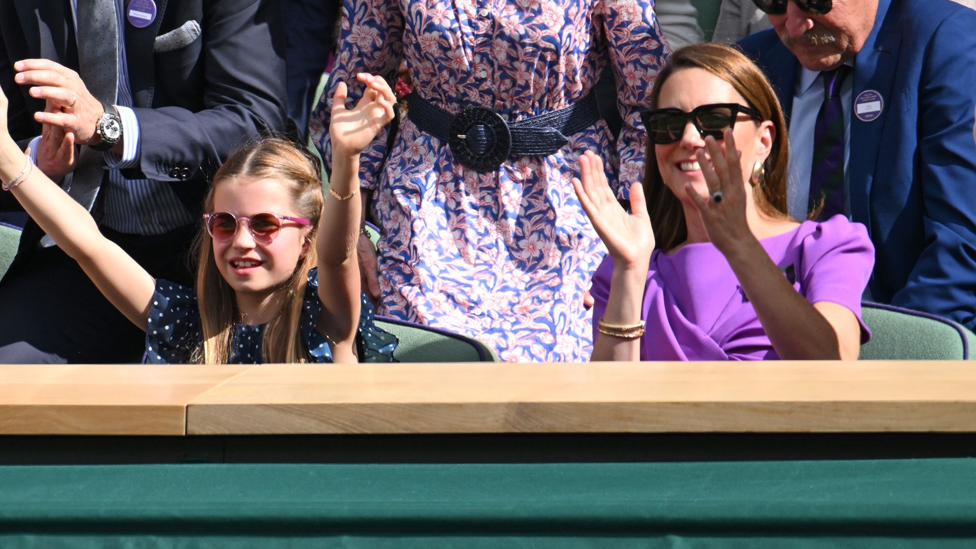 Princess Charlotte and Princess Kate Congratulate Barbora Krejcikova