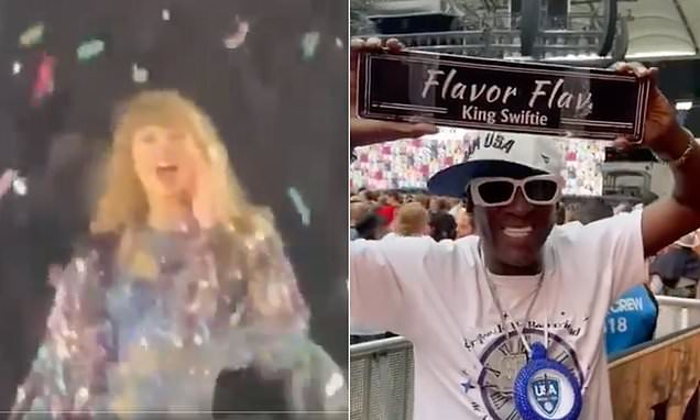 Taylor Swift Gives a Shoutout to Flavor Flav During Germany Concert