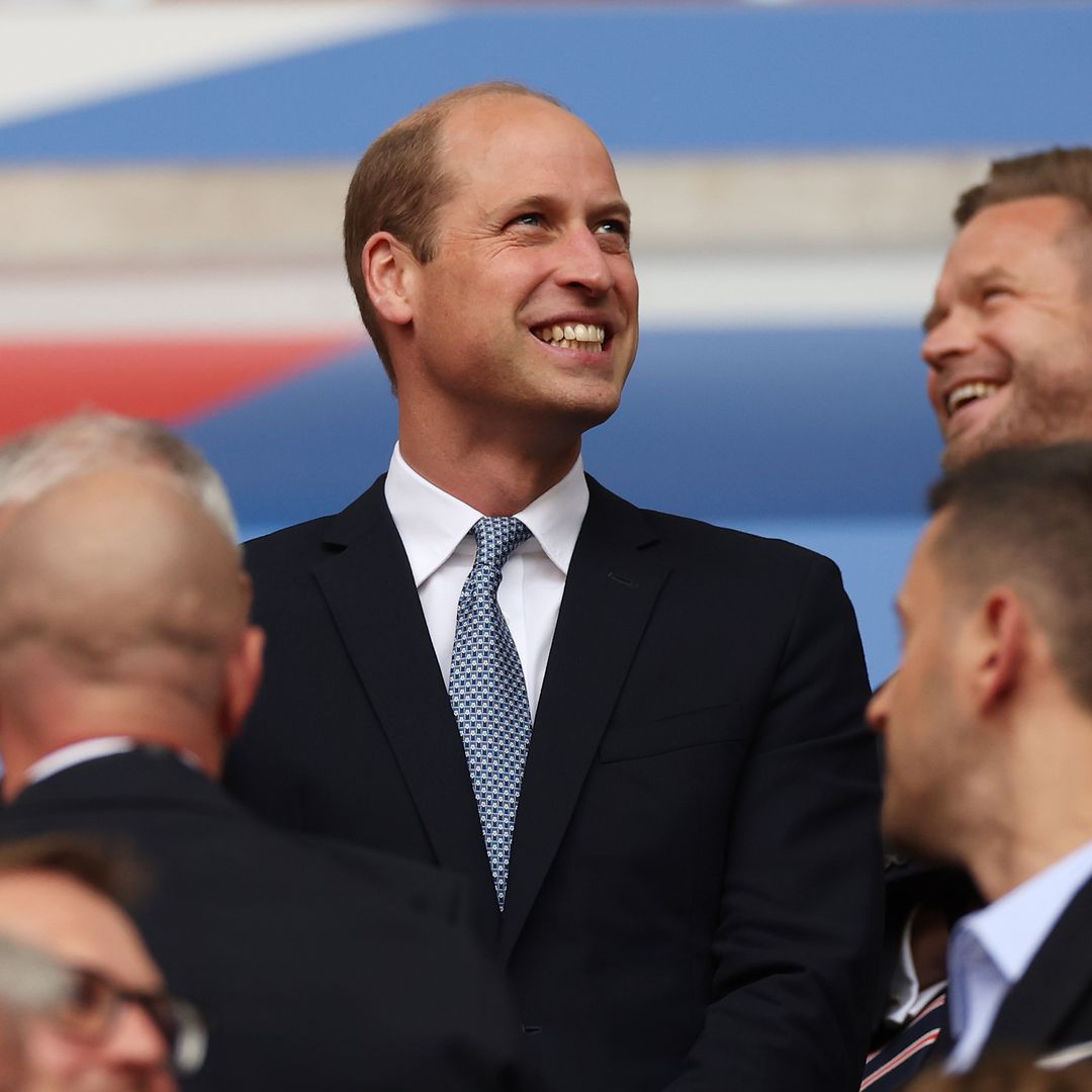 Prince William wows with stylish £185 accessory at Euro 2024 match