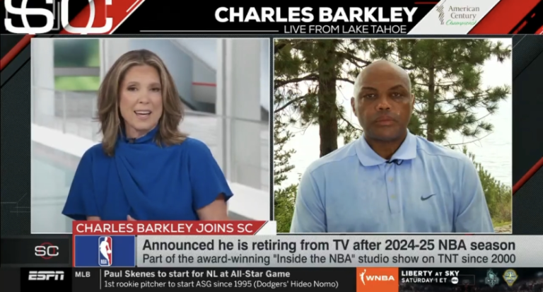 Hannah Storm Asks Charles Barkley About Joining Another Network