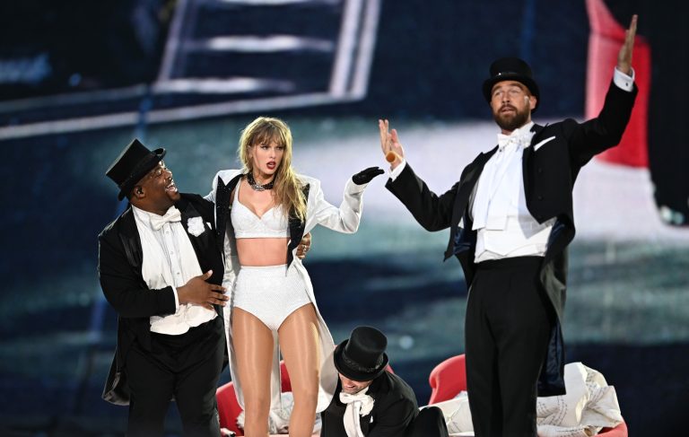 Travis Kelce Claims On-Stage Act with Taylor Swift Was His Idea