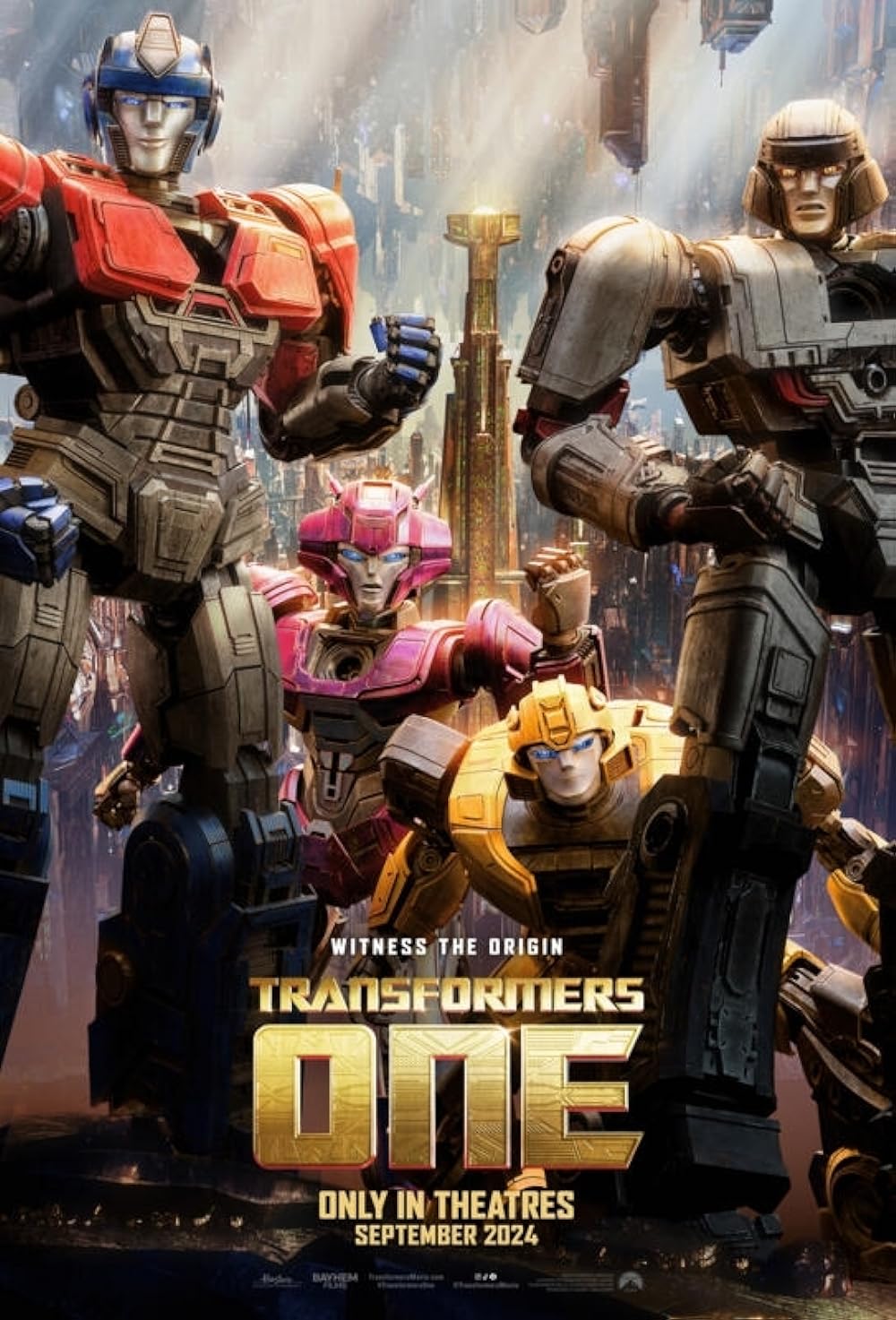 New Transformers One Poster Unveiled Ahead of Comic-Con Trailer Release