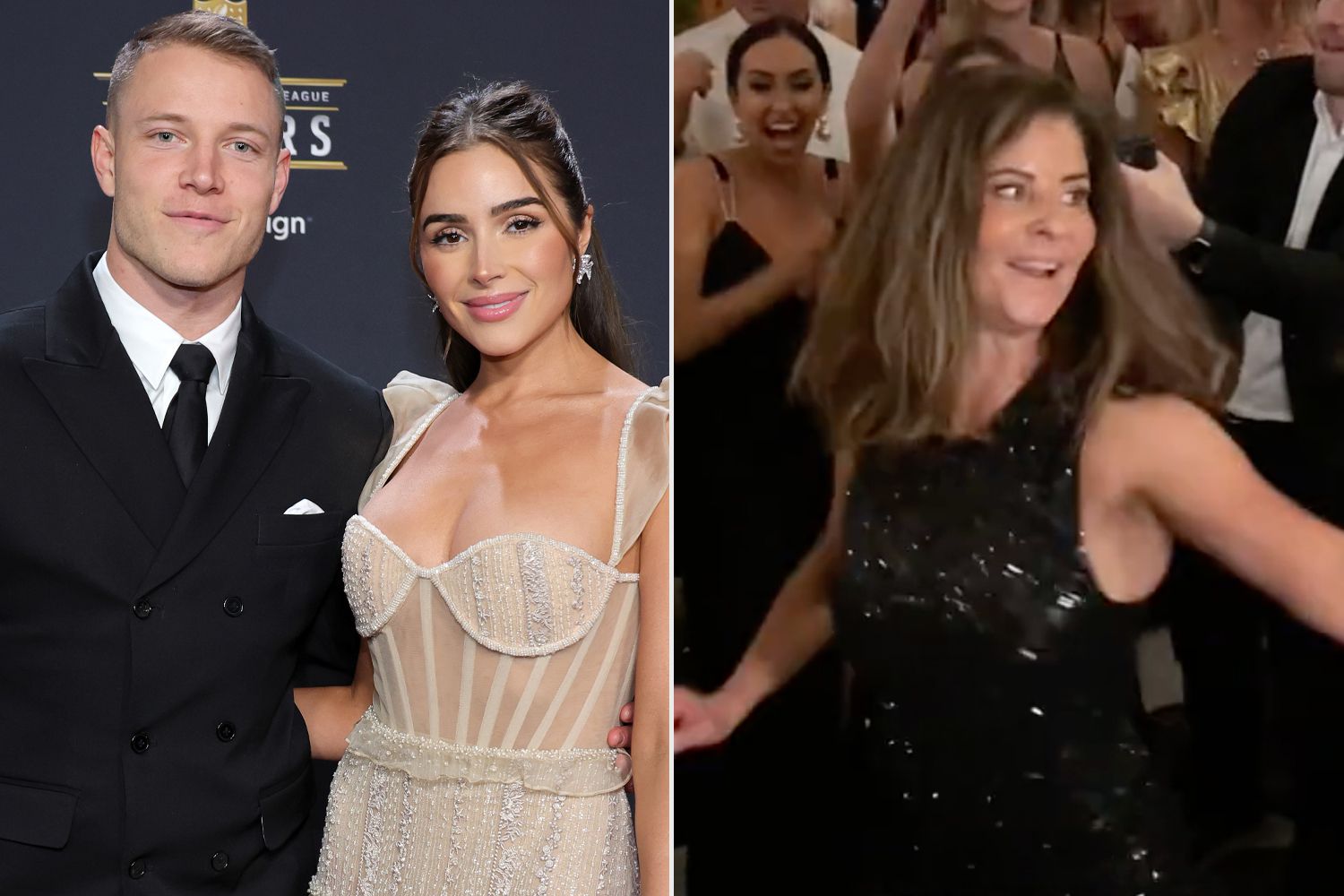 Christian McCaffrey’s Mom Dances at NFL Star’s Wedding to Olivia Culpo