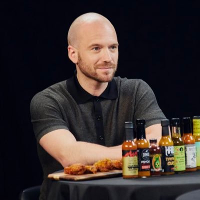 Host Sean Evans discusses his fiery interview style on 'Hot Ones'