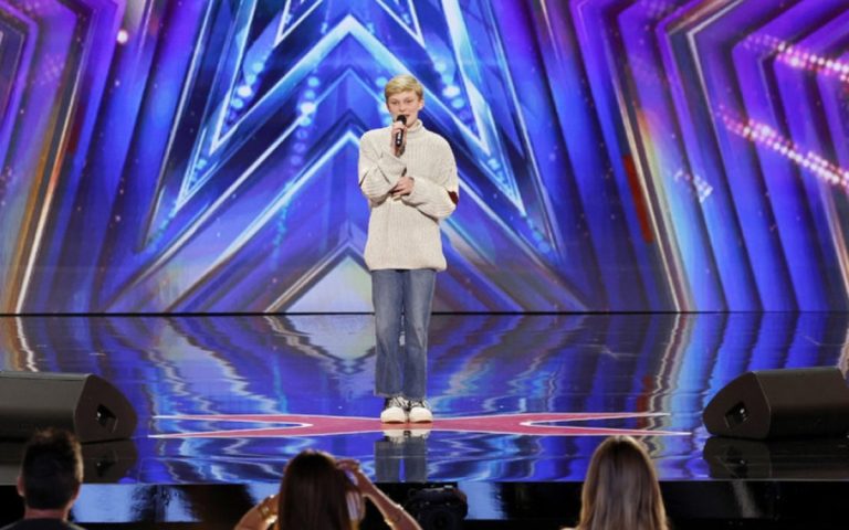 AGT: 14-Year-Old Earns Howie Mandel's Golden Buzzer for Stunning Cover