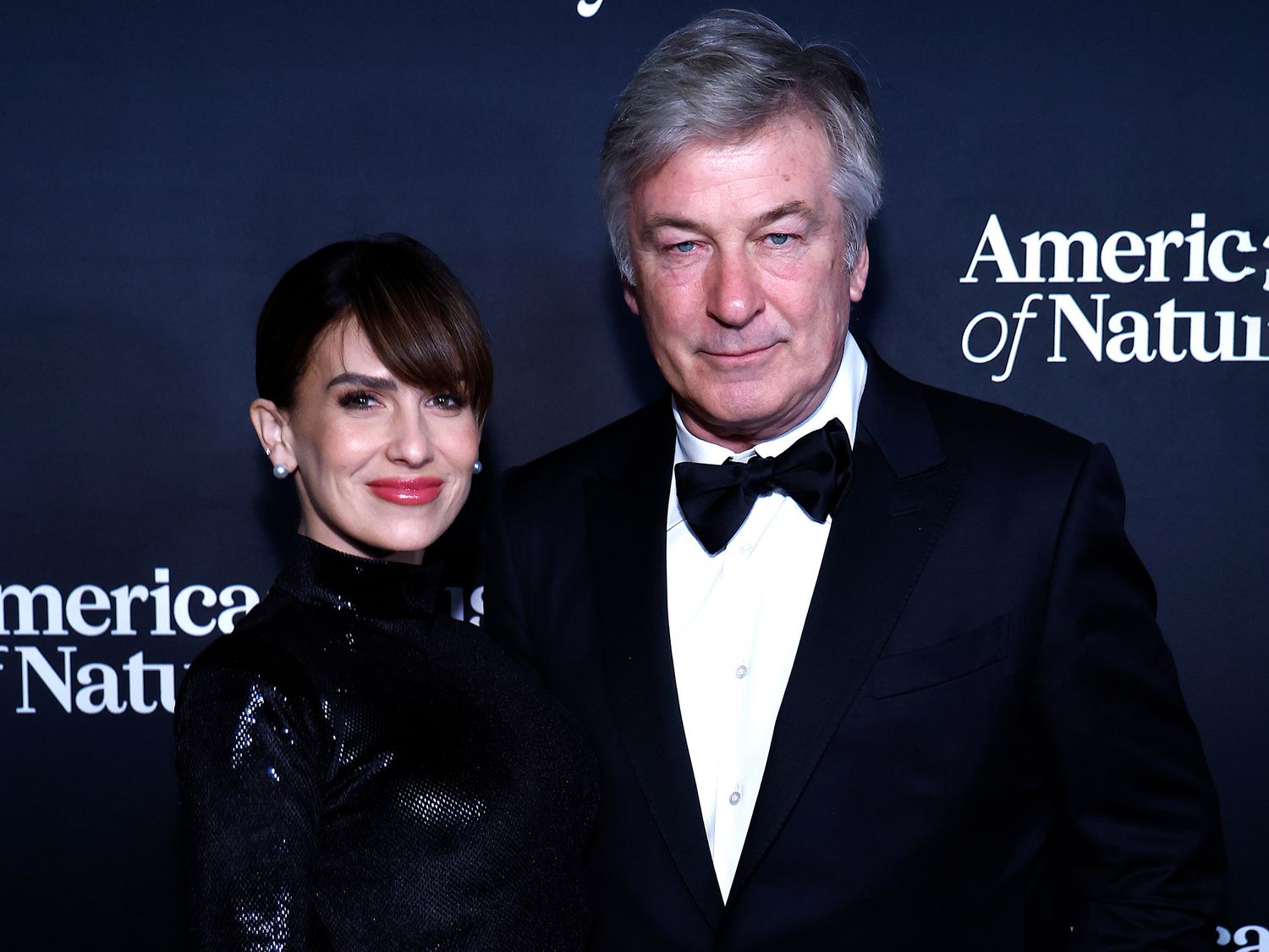 Hilaria Baldwin Supports Alec at 'Rust' Trial in New Mexico with Child