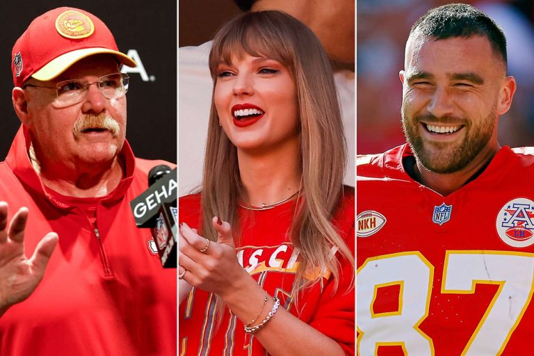 Chiefs Coach Andy Reid Comments on Travis Kelce's Relationship with Taylor Swift