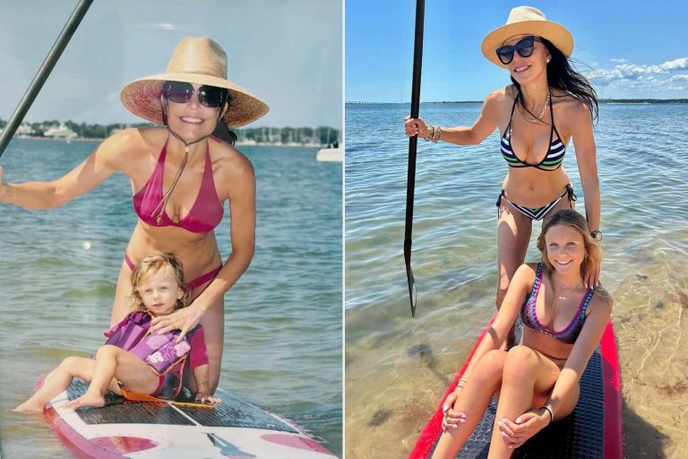 Bethenny Frankel Recreates Paddleboard Photo with Daughter Bryn