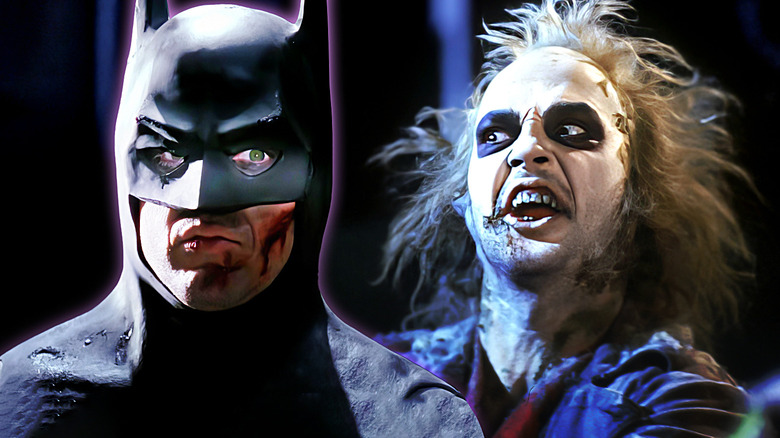 Michael Keaton's Batman & Beetlejuice Finally Meet in an Unlikely Setting