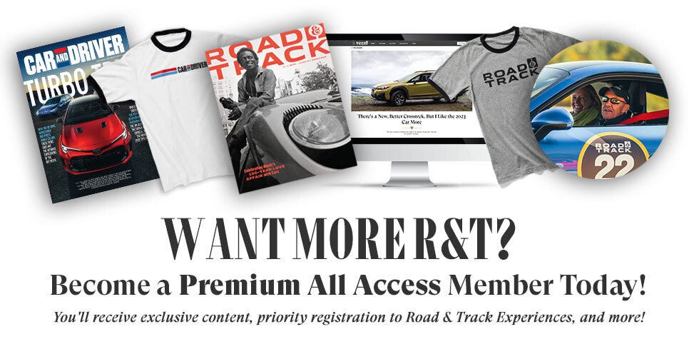 Premium Access To Road & Track