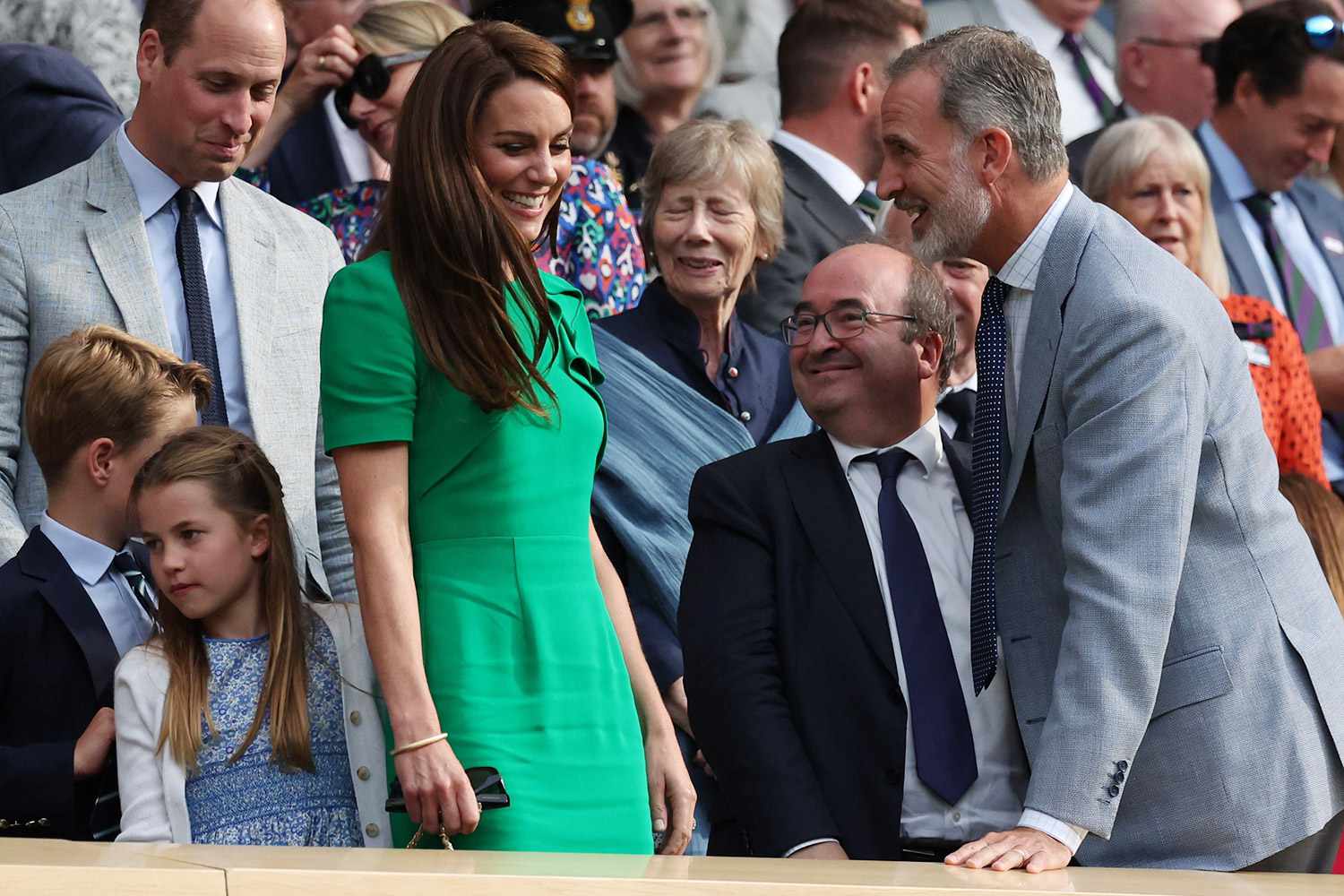 Prince William and George at Euro Final; Kate and Charlotte Visit Wimbledon