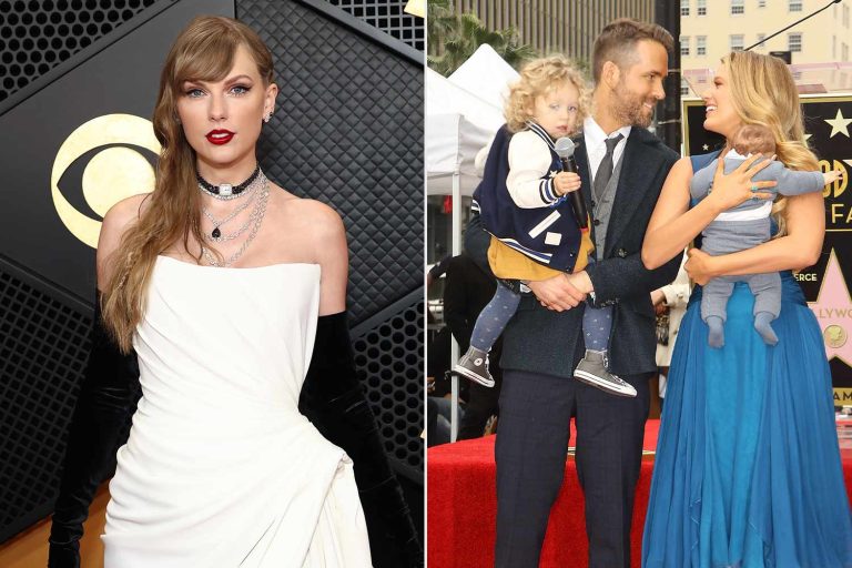 Blake Lively Reacts to Taylor Swift's Post About Her Godmother Role