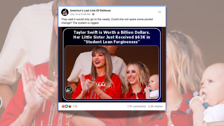 Did Taylor Swift's Sister Really Get $63K in Student Loan Forgiveness?