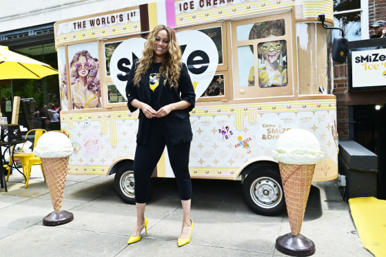 Tyra Banks Launches Smize & Dream Ice Cream Pop-Up in Nation's Capital