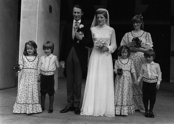 Lord Fellowes and Lady Jane married in 1978