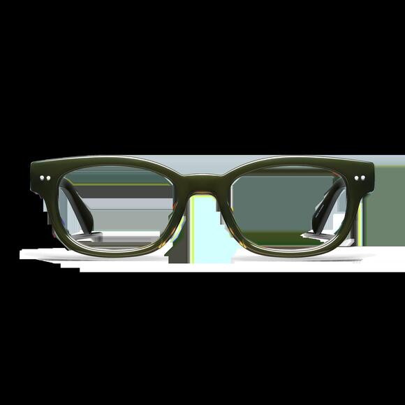 Lookoptic Keaton Readers in Shiny Forest Green