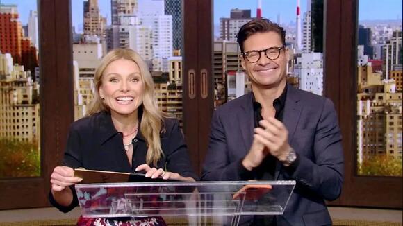 Ryan Seacrest and Kelly Ripa hosted “Live” for six years