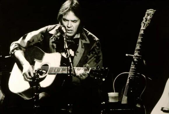 Neil Young in concert