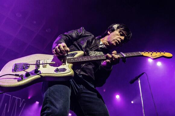 Johnny Marr performing