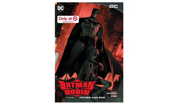 Batman and Robin graphic novel interior