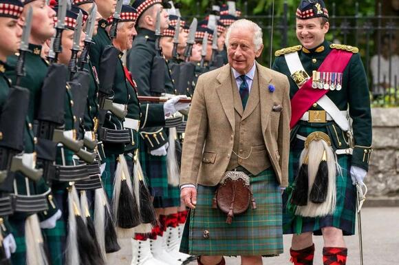 Charles spends his summer break at Balmoral