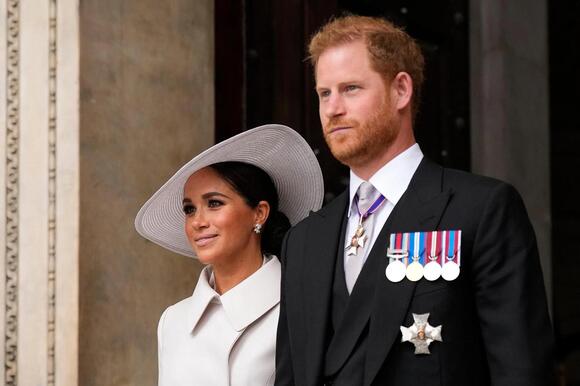 Prince Harry and Meghan Markle at official event