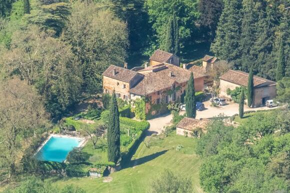 George and Amal Clooney's chateau in the south of France