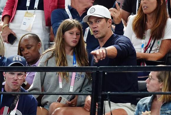 Tom and Vivian Brady at Paris Olympics 2024