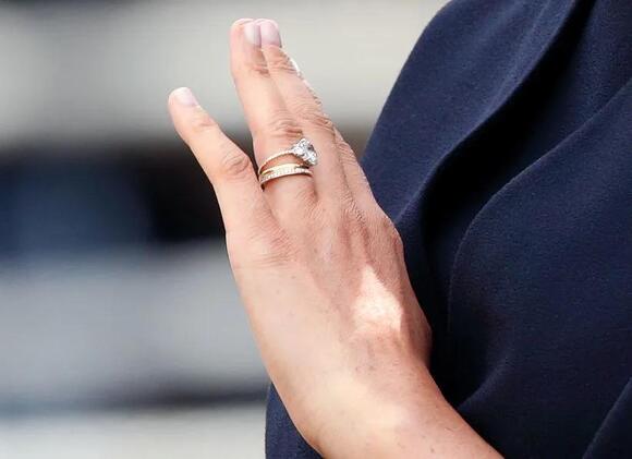 Meghan's engagement ring