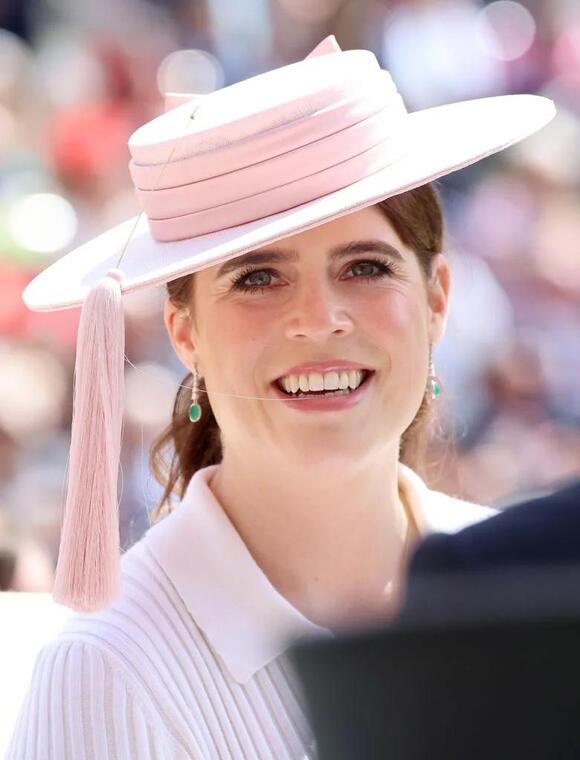 Princess Eugenie in pink at Royal Ascot