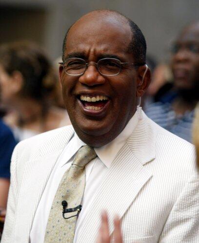 Al Roker watching Beyonce