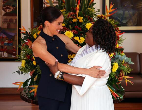 Meghan in Colombia