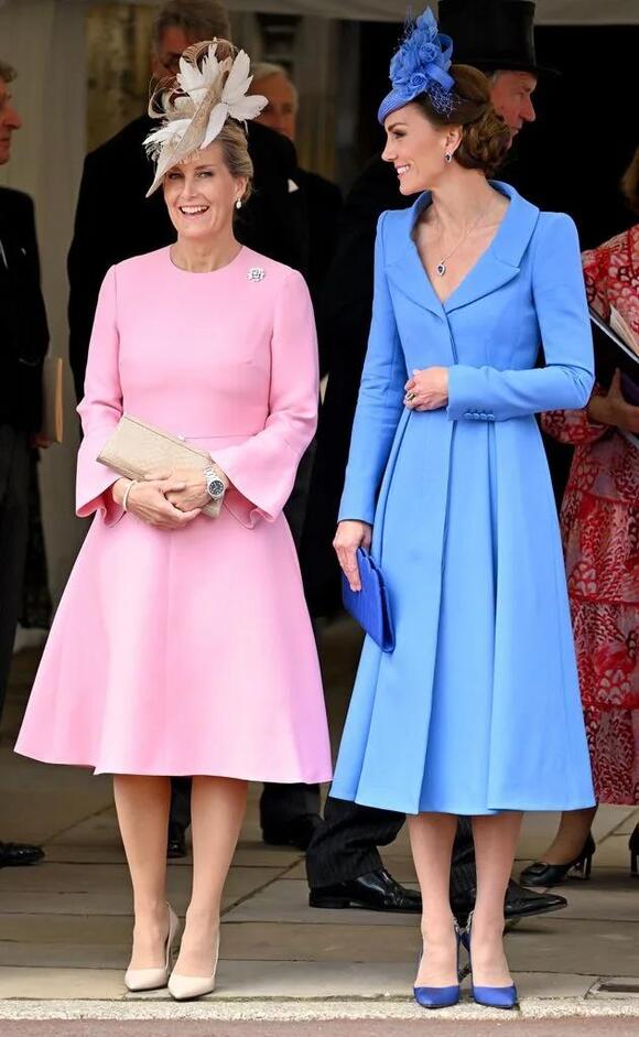 Sophie, Duchess of Edinburgh and Princess Kate