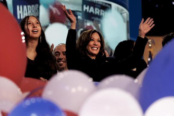 Vice President Kamala Harris accepts the nomination