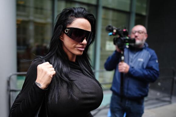 Katie Price declared bankrupt (Aaron Chown/PA)