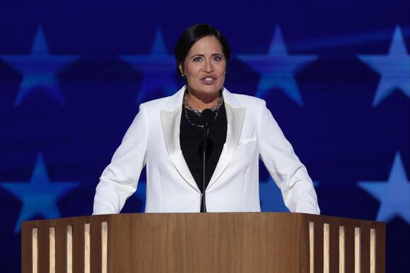 Stephanie Grisham, former Trump administration press secretary, spoke at the DNC last week, warning voters about what Trump could do in a second term