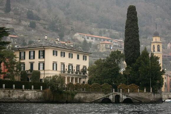 George has also owned his Lake Como estate for over 20 years