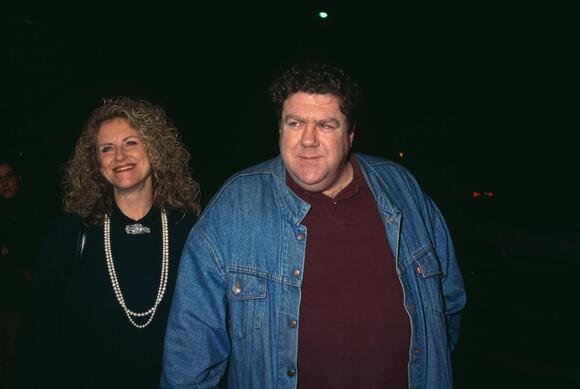 Bernadette Birkett and George Wendt