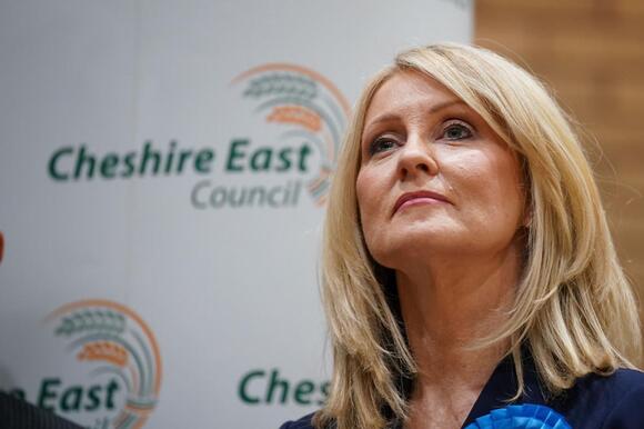 Esther McVey has refused to delete her Tweet date: Friday July 5, 2024. (Peter Byrne/PA) (PA Wire)