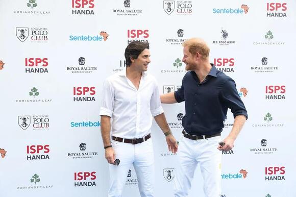 Prince Harry and his close friend Nacho Figueras